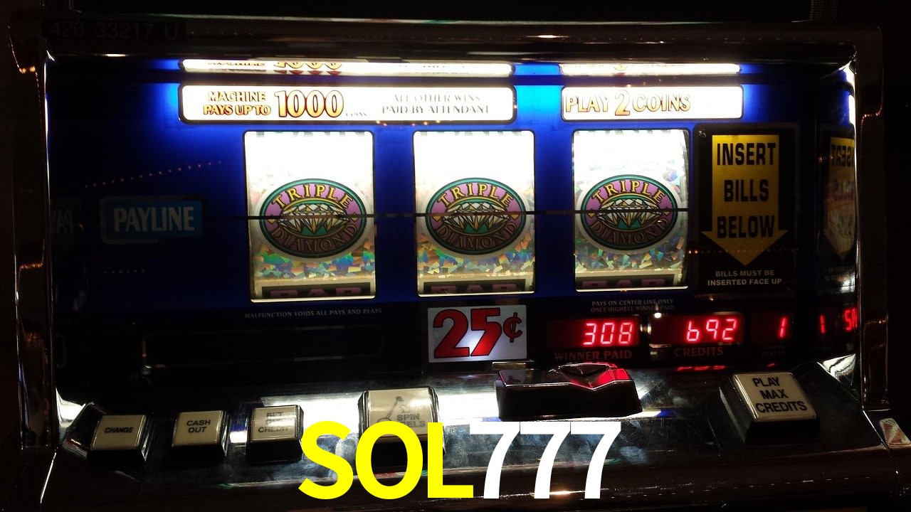 Página principal de SOL777 Casino con juegos en vivo y tragamonedas para México